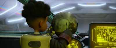 And now connect that crystal circuit
to my processing core. - My Dad the Bounty Hunter
