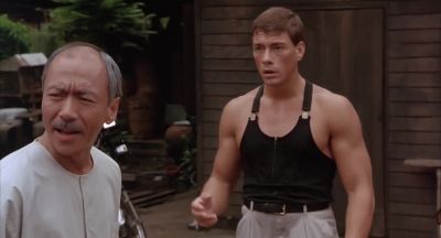 And now you drive me in Pedi cab - Kickboxer