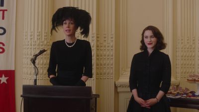 And now for this afternoon's
entertainment, - The Marvelous Mrs. Maisel