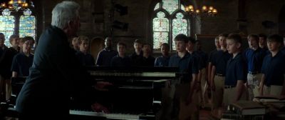 And now gentlemen the note on the page - Boychoir