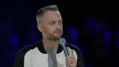 And now have to decide
do I give a man I've never seen... - Nate Bargatze: Hello World