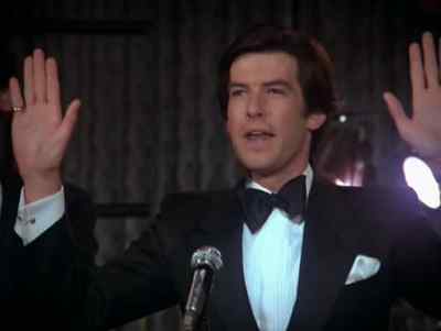 And now you have far more
interesting things to look at than me. - Remington Steele