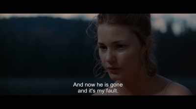 And now he is gone
and it's my fault. - Lake of Death