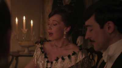 And now here I am at her table - The Gilded Age