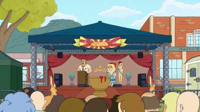 - And now, here to
crown Miss Sausage Roll, - Koala Man