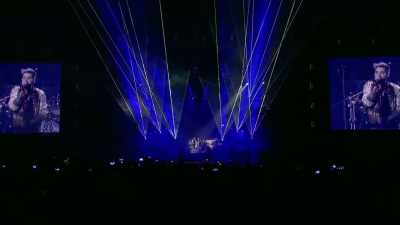 ♪ And now I know my heart
Is a ghost town ♪ - The Show Must Go On: The Queen + Adam Lambert Story