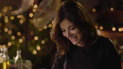 And now I'm going to drape it
with this creamy tahini sauce. - Nigella: At My Table