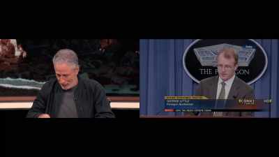 And now I'm going to make up
a ridiculous euphemism for burn pits." - The Problem With Jon Stewart