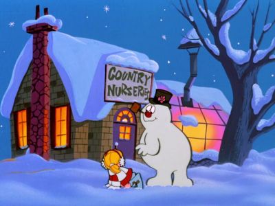 And now it was Frosty's good fortune that right - Frosty the Snowman
