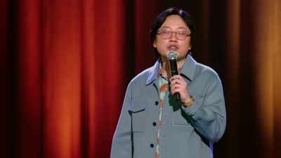 And now it's just a bottle
water with a fish on it. - Jimmy O. Yang: Guess How Much?