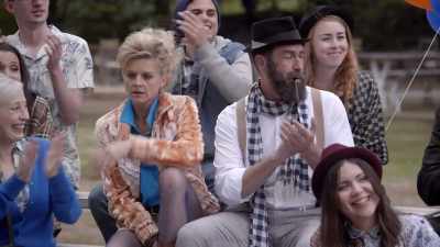-And now, ladies and gentlemen, - Rob Riggle's Ski Master Academy