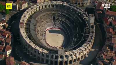 And is now listed as
a World Heritage Site. - Roman Megastructures
