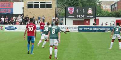And now, of course, they still-- - Welcome to Wrexham