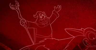 And now we shall fly back to the surface
and erase your images, - Legend of the Three Caballeros