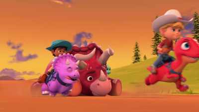 And now that
Jon isn't all fired up - Dino Ranch