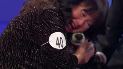 And now the path to Best in Rescue - 2022 American Rescue Dog Show