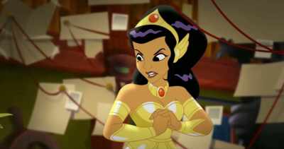 And now they're in the underworld.
(grunts) - Legend of the Three Caballeros