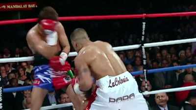 And now Vargas shows
the determination - The Golden Boy