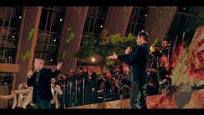 And of course, the lovely
and talented Billy Eichner, - The Lion King at the Hollywood Bowl