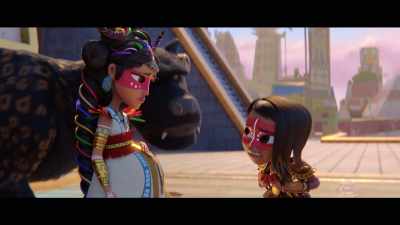And because of me, - Maya and the Three