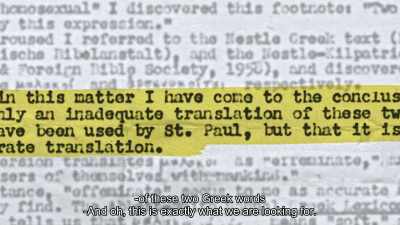 And oh, this is exactly
what we are looking for. - 1946: The Mistranslation That Shifted Culture