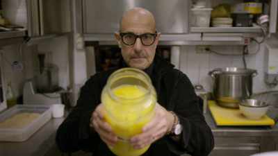 And olive oil plays
second fiddle to butter. - Stanley Tucci: Searching for Italy