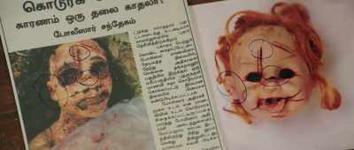 And on her nasion - Ratsasan