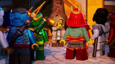 And on this rarest of events, - LEGO Ninjago: Dragons Rising