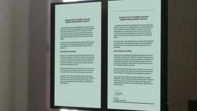 And on the left
is the same paper, - Bluff City Law