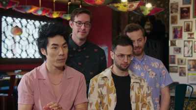 And on the side, I've made
a mango gochujang chutney. - No Recipe Road Trip With the Try Guys