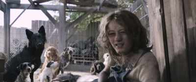 And one day, by scratching at the wood, - Dogman