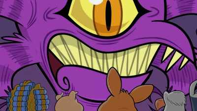 And one giant eye!" - Total DramaRama