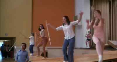 And one, kick, three and four! - Smile