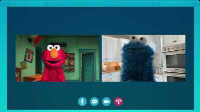 And one of the things
that we love to do - Sesame Street: Elmo's Playdate