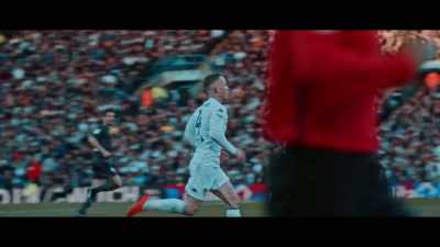 And one second
or one centimetre in football - Take Us Home: Leeds United