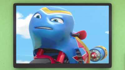 And only I, Steel Awesome,
can stop him. - Ricky Zoom