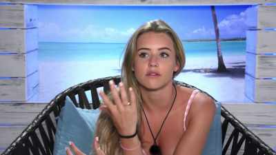 And she only likes him
when there's like, - Love Island