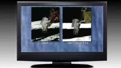 And only one light source
with the same reflectivity as the Moon, - American Moon