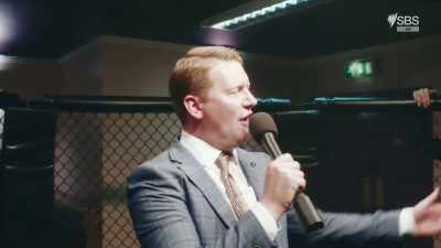 And his opponent across the cage, - Darklands