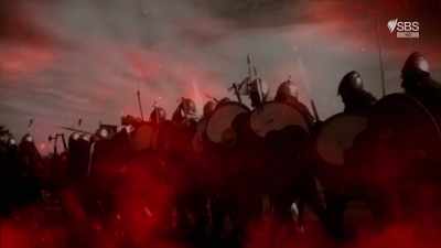 And he organises with the Scots, - Curse of the Ancients with Alice Roberts