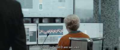 -And Oseberg?
-Oseberg A and D are secured. - The Burning Sea