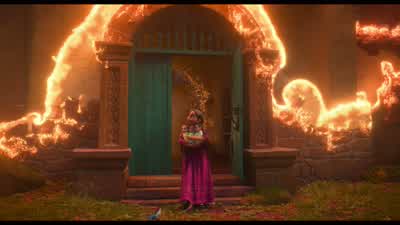 And our house, our casita itself came alive to shelter us. - Encanto