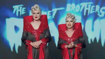 - And our next judge
is everyone's favorite
vampire hunter, - The Boulet Brothers' Dragula: Titans