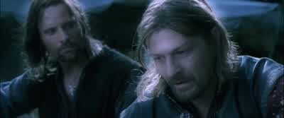 ...and our people lose faith. - The Lord of the Rings: The Fellowship of the Ring