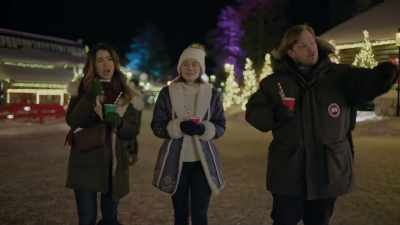 And over there is
the elf school, - The Finnish Line