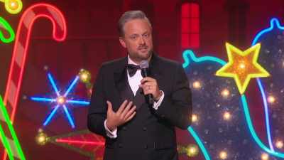 And it overpowered me
and ran out, and I was scared." - Nate Bargatze's Nashville Christmas