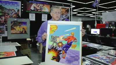And this particular
piece, Space Harrier, - Video Game Box Art: The Stories Behind the Covers