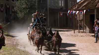 And pay attention
to the stagecoach driver, Billy Burton... - Hooper