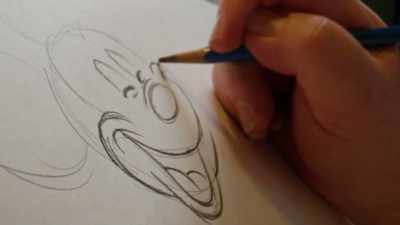 And pencil to paper
is the way that Mickey started. - Mickey: The Story of a Mouse