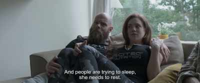 And people are trying to sleep,
she needs to rest. - Under the Tree